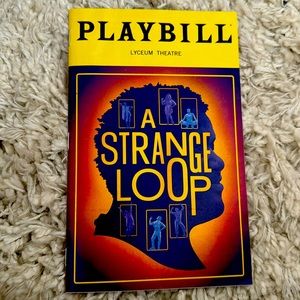 Strange Loop playbill from Broadway